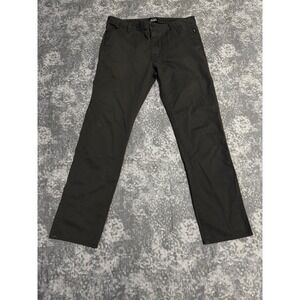 Vans Chino Pants Mens 34x32 Gray Flat Front Casual Workwear